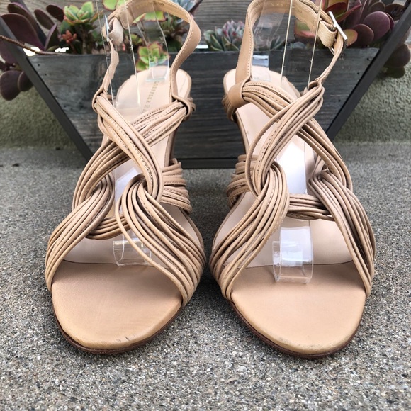 $350~LOEFFLER RANDALL~Leather Knot Sandals~9/9.5 - Picture 9 of 14